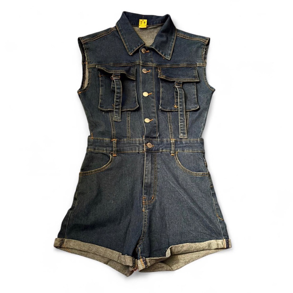 Woman's Denim One Piece